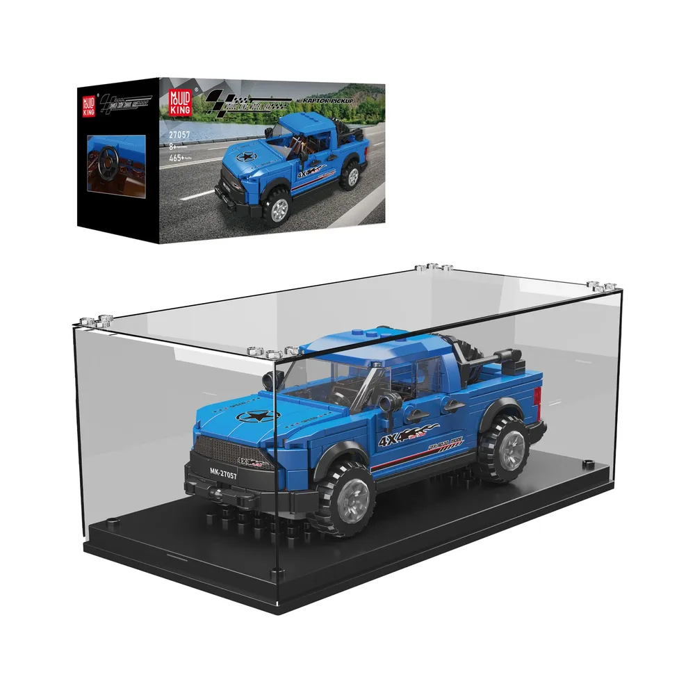 Mould King F-150 Raptor Pickup 27057 display with box