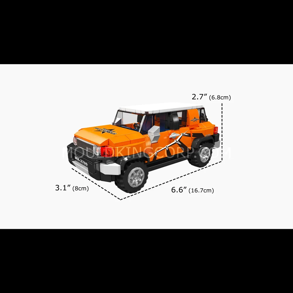 FJ Cruiser dimensions.