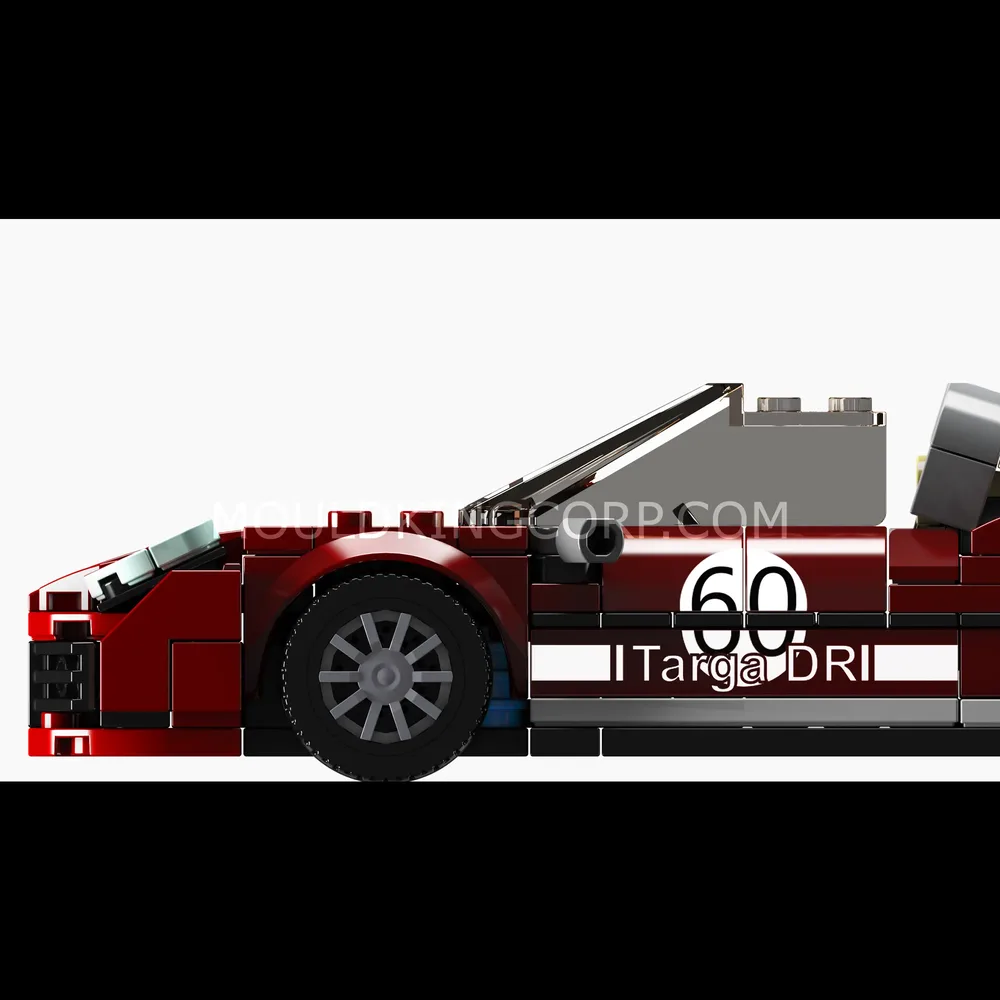 Side profile with racing livery