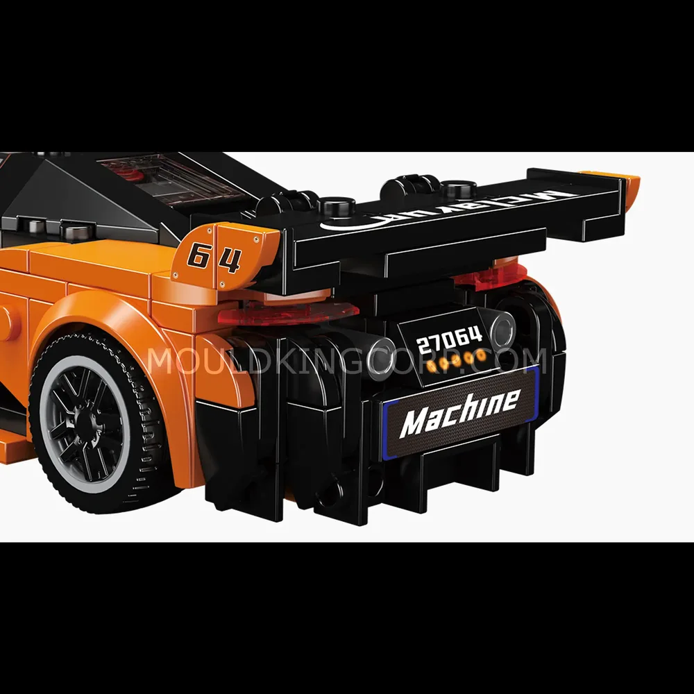720S GT3 rear spoiler and taillights