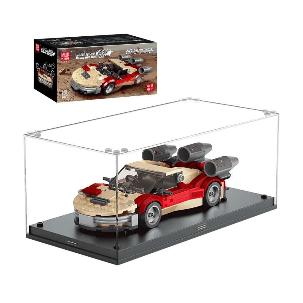 Landspeeder model on display