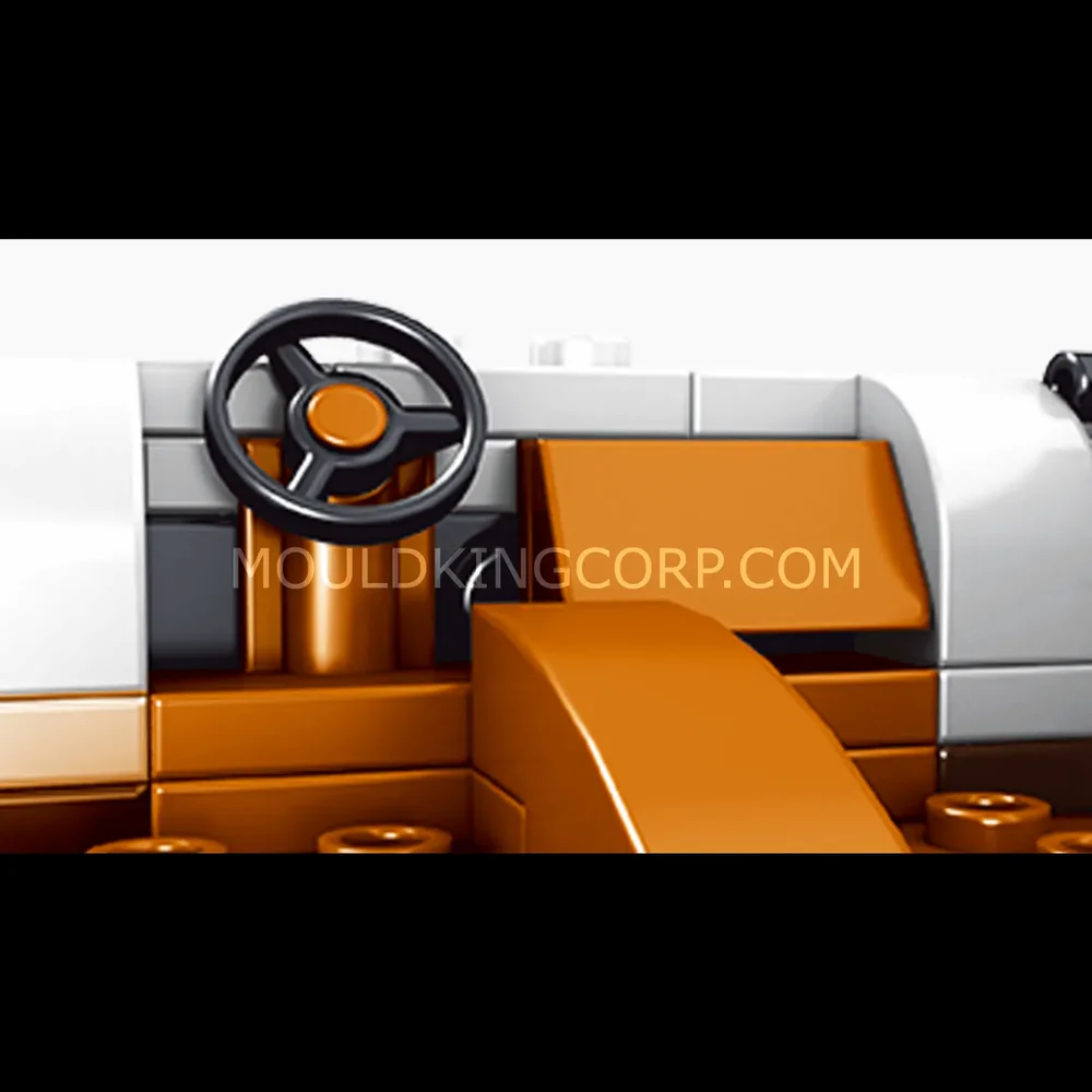 Mould King Cayenne interior details.