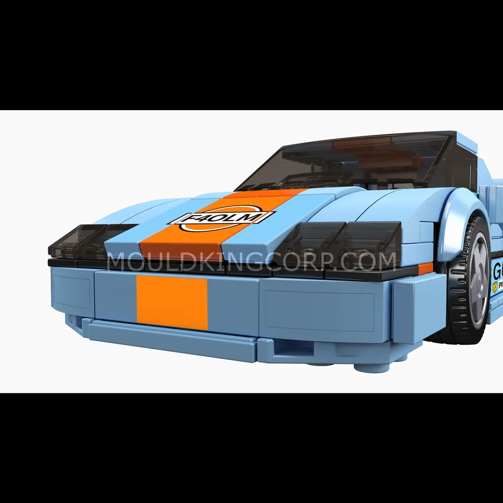 F40 LM side profile.