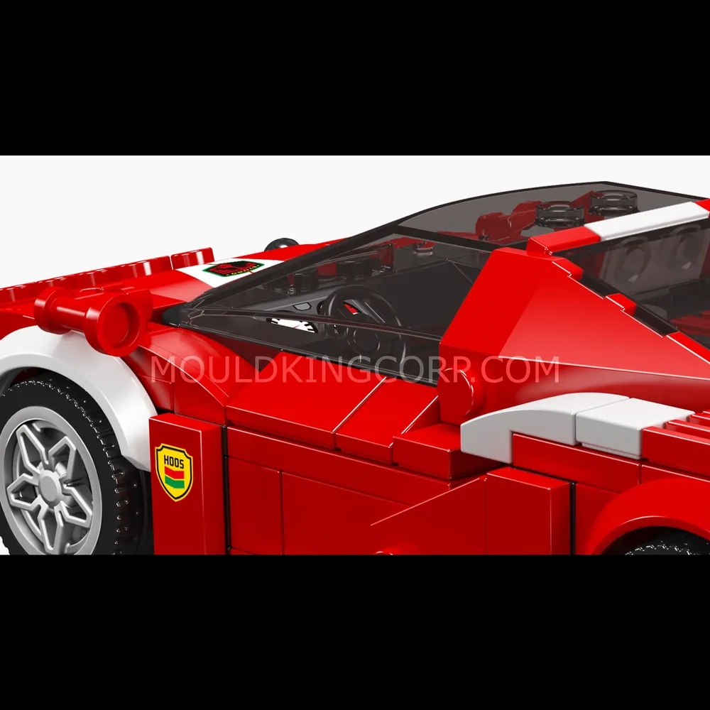 Close-up of FXX model's side details.