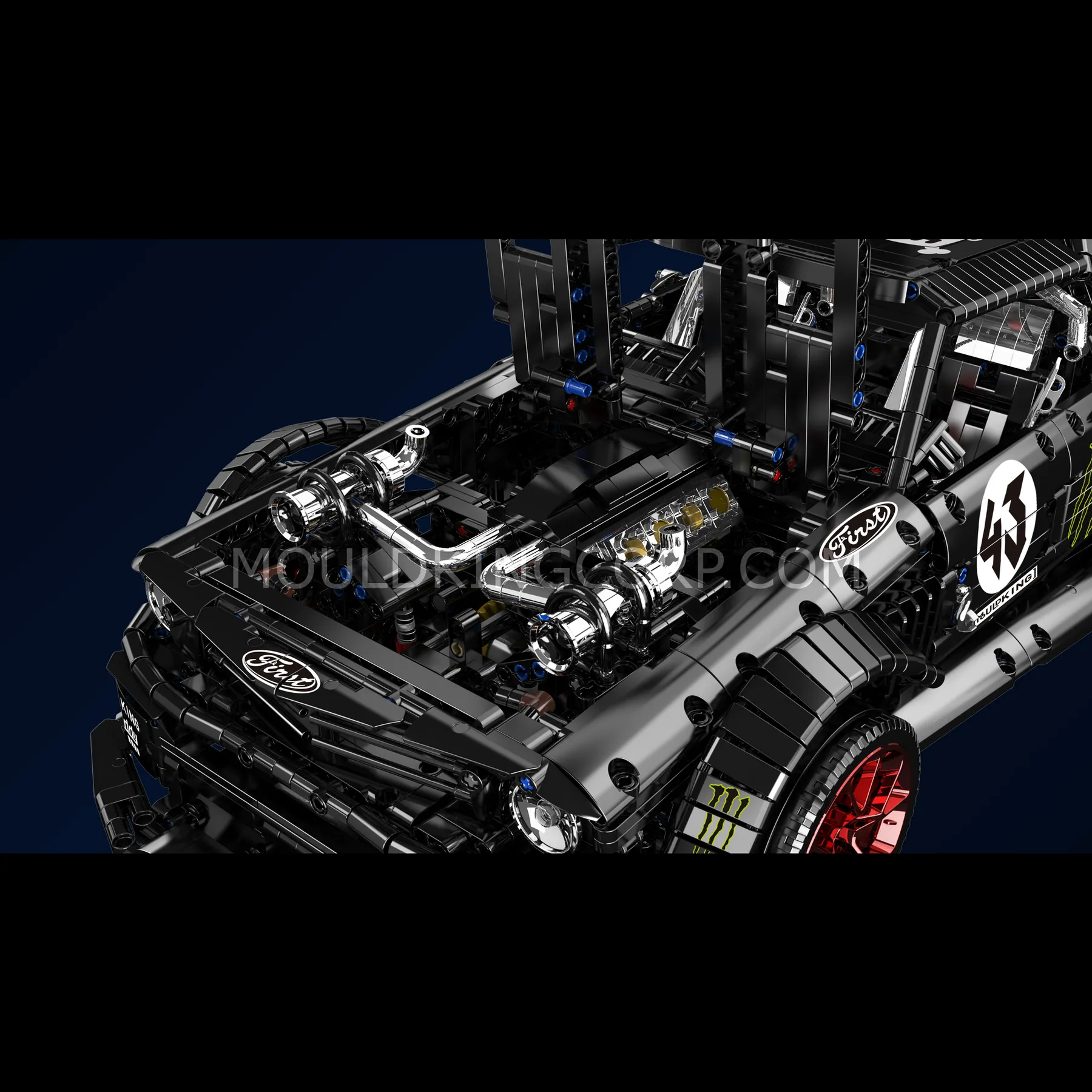 Mustang 1,400BHP Remote Controlled Sports Car gallery view 3