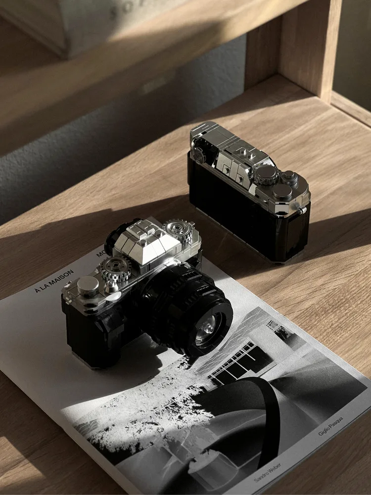 NifeliZ Rangefinder Camera & 35mm SLR Camera - Photographed by Sandro Weber 