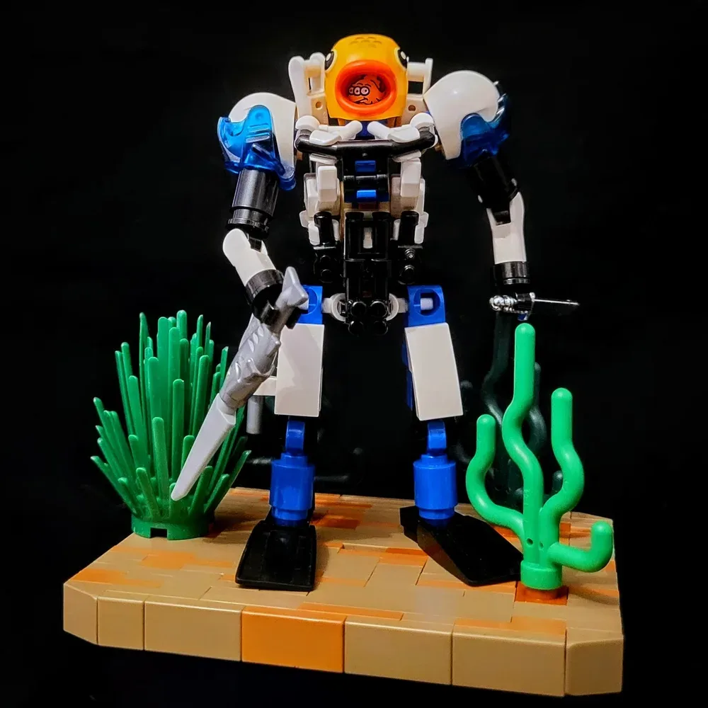 Aquanaut Project Starfish MOC by Thorben Baumheuer