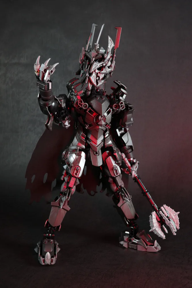 Dark Lord Sauron LEGO MOC by artist Haru Bonks