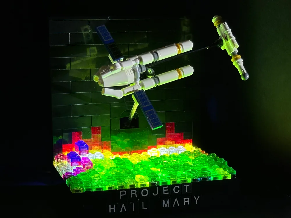 Microbuild from Project Hail Mary - LEGO MOC by Keiichi Kamei