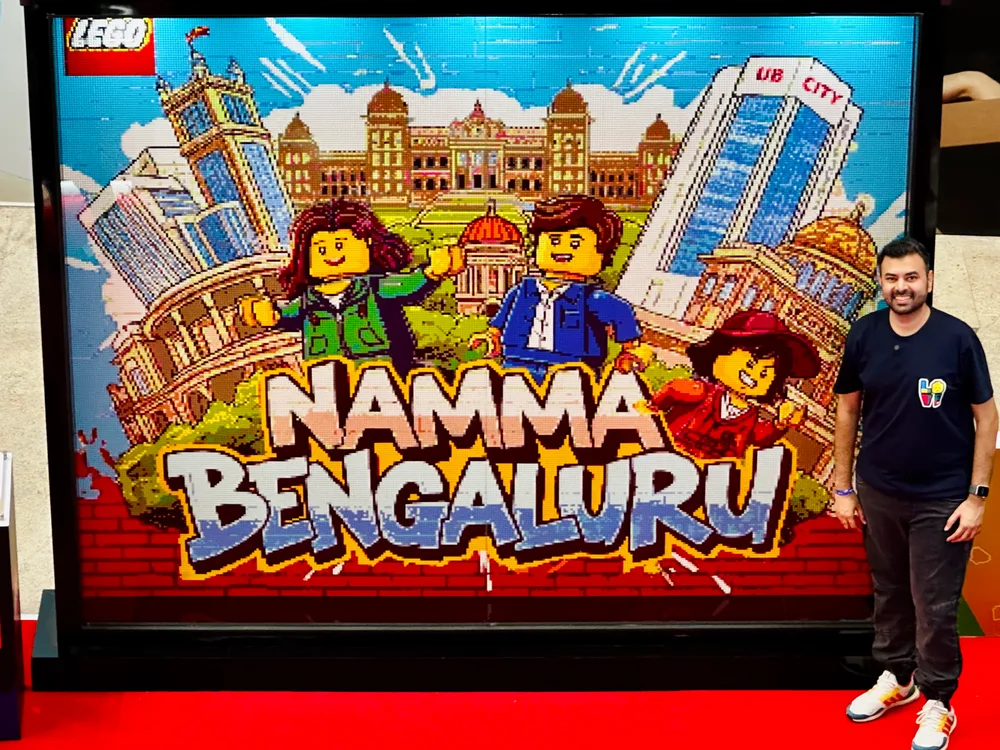 LEGO MOCist and Master Builder Ritam Bhatnagar celebrating India through his art LEGO MOCist and Master Builder Ritam Bhatnagar celebrating India through his art