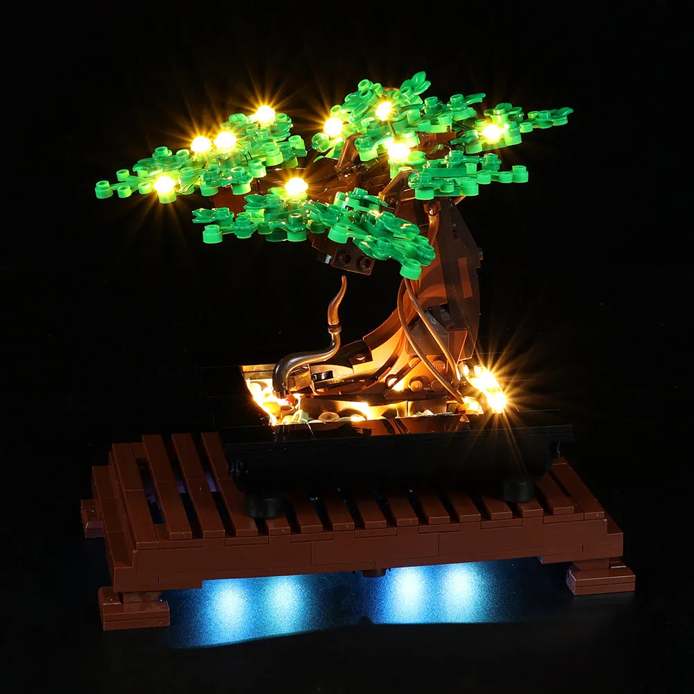 Game of Bricks LED kit for LEGO Bonsai Tree 10281 using expansion boards