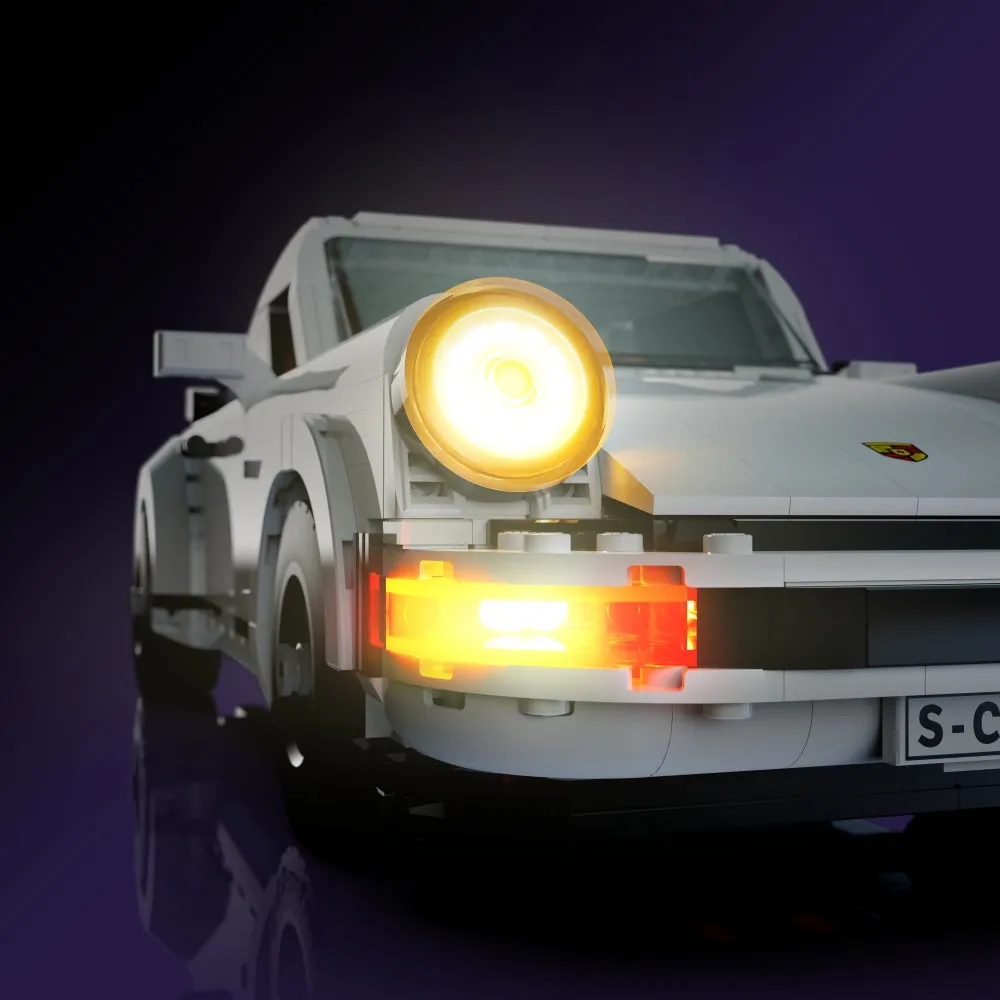 LightMyBricks light kit for LEGO Porsche 911 10295, simple and premium