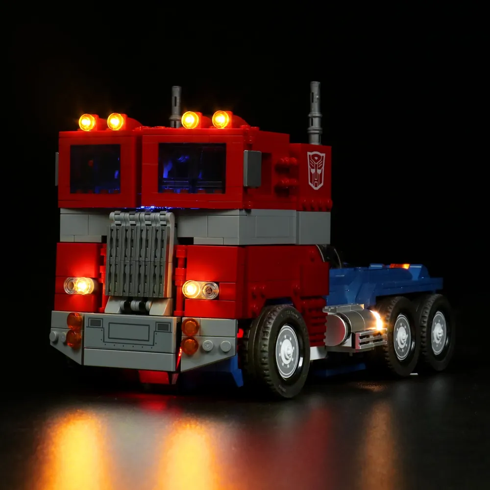 BrickBling voice control module for Optimus Prime with sound activation