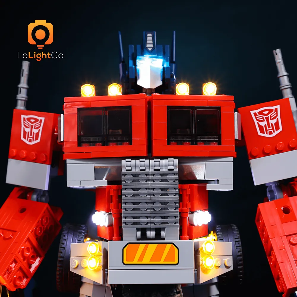 LeLightGo remote control for Optimus Prime with RGB-like effects