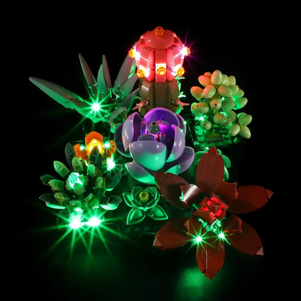 Lightailing LED kit for LEGO Succulents 10309 pre-soldered harness