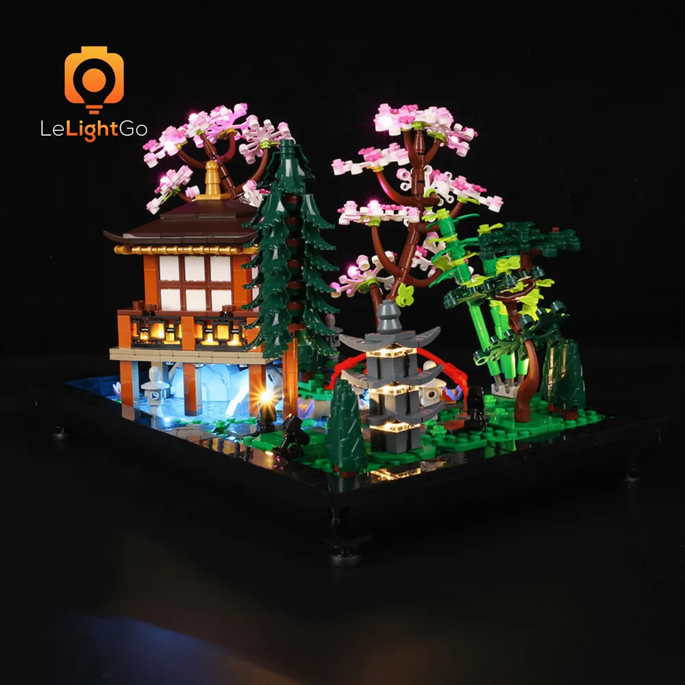 LeLightGo LED kit for LEGO Tranquil Garden with remote