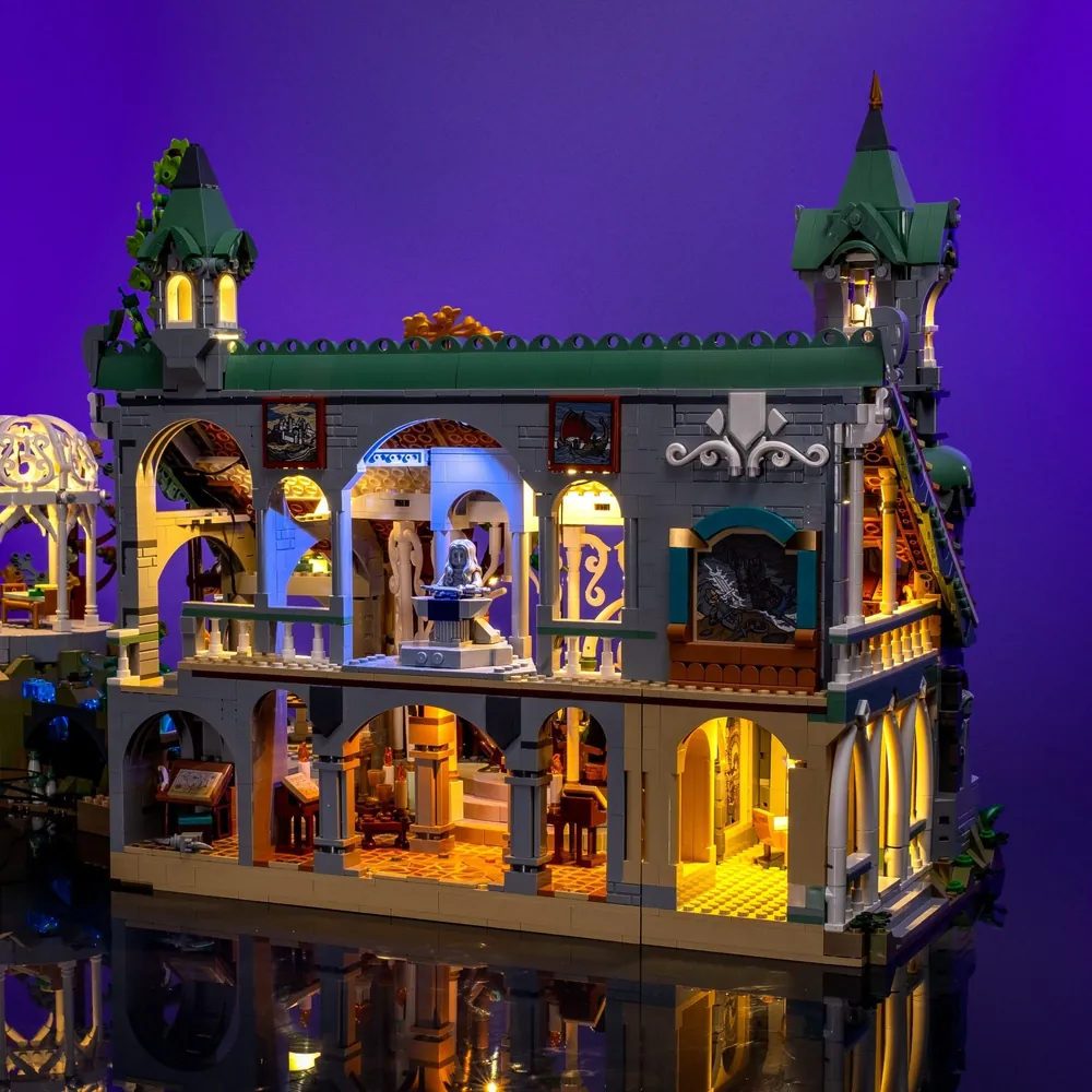 Rivendell display illuminated with premium LED kit