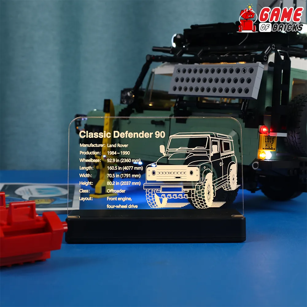 Game of Bricks expansion board for LEGO Defender