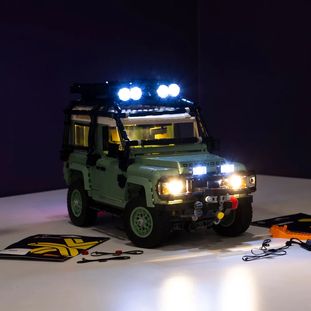Light My Bricks DIY LED bundle for LEGO Land Rover Defender