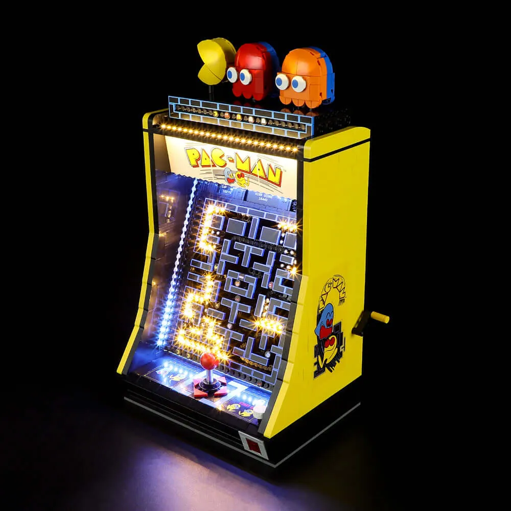 Lightailing LED kit for LEGO PAC-MAN Arcade 10323 with harness wiring
