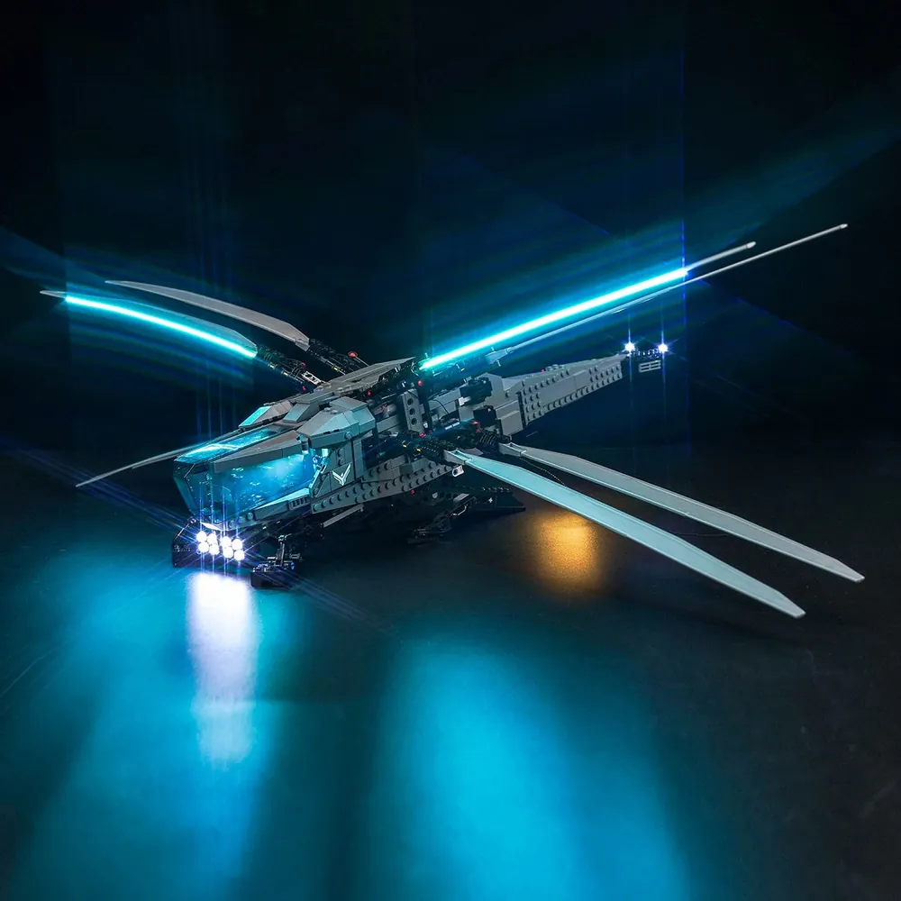 BrickBling LED kit for LEGO Dune Atreides Royal Ornithopter 10327 with remote control
