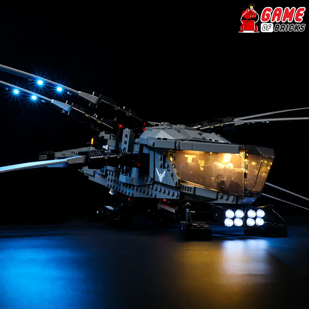 Game of Bricks classic light kit for LEGO 10327 with expansion boards