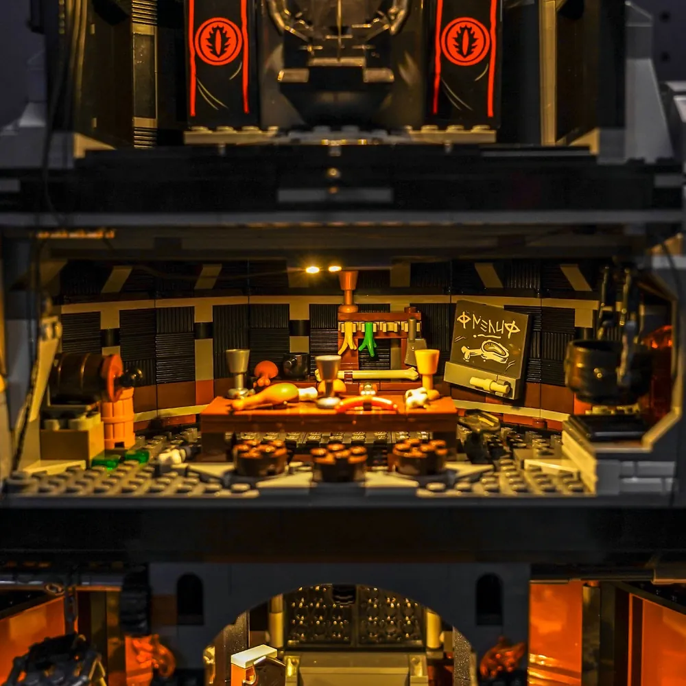 BrickBling Remote Control variant for LEGO Barad-dûr
