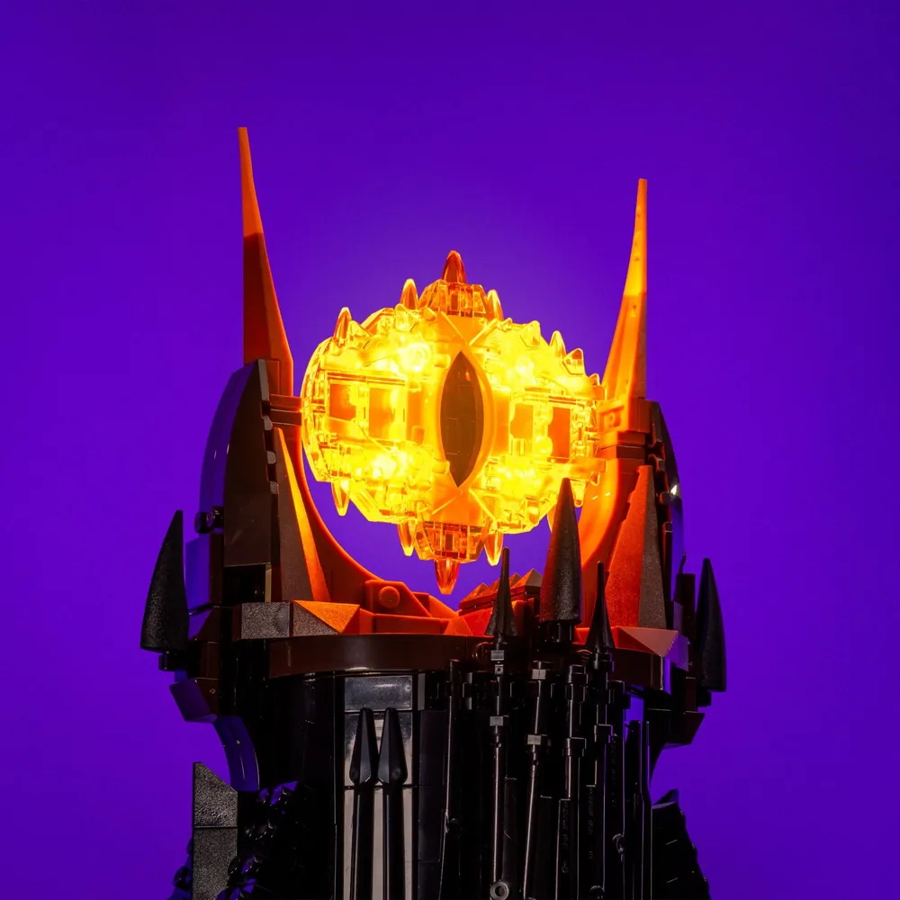 LightMyBricks high-end LED kit for LEGO Barad-dûr