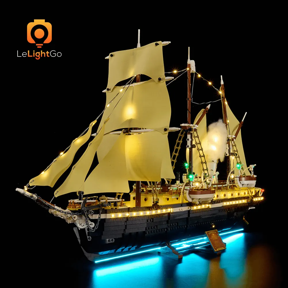 LeLightGo budget LED kit for LEGO Endurance with micro-LEDs