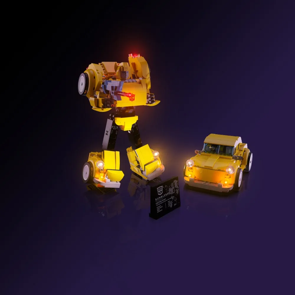 LightMyBricks full light kit for LEGO Bumblebee 10338