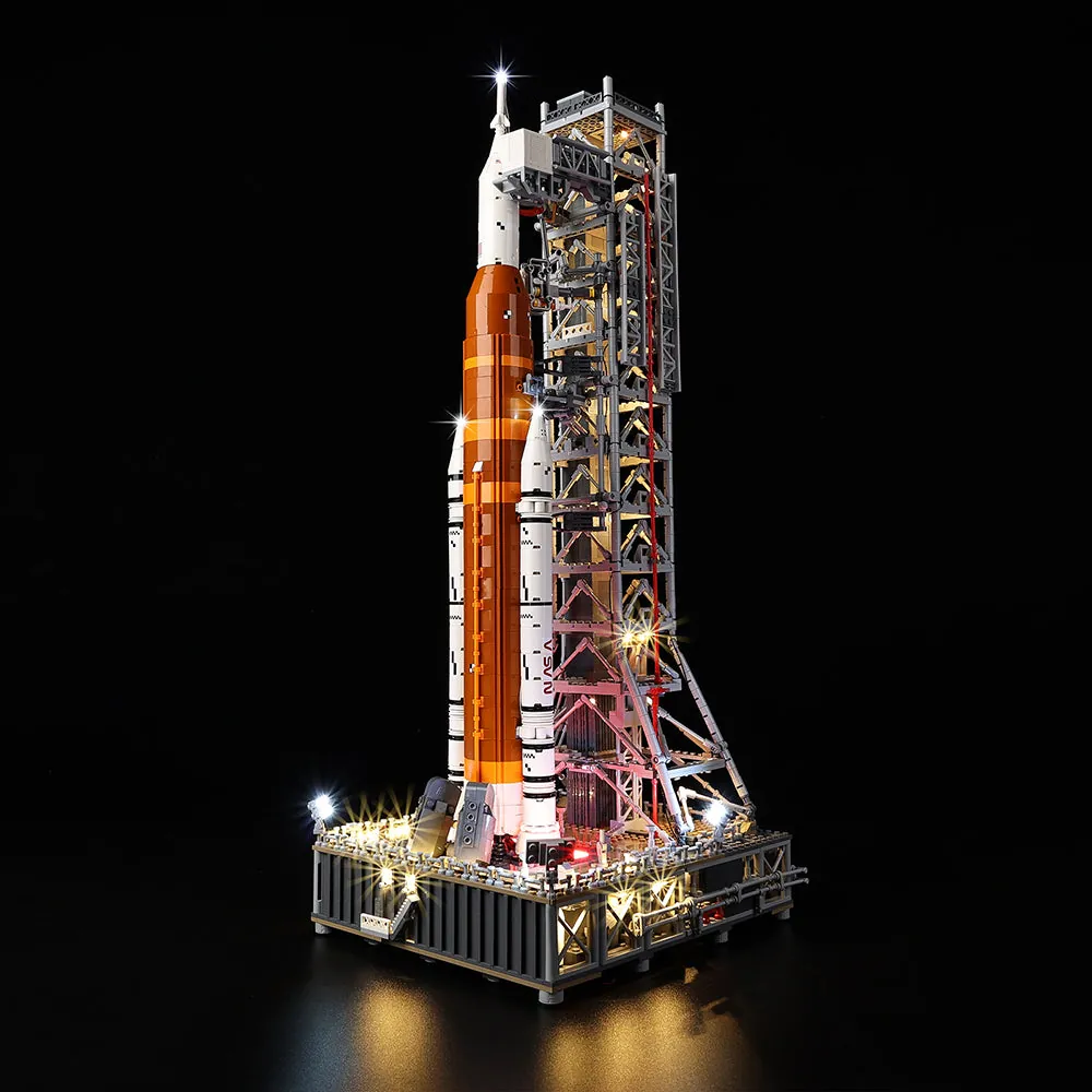 Game of Bricks LED kit with modular expansion boards for LEGO Artemis SLS