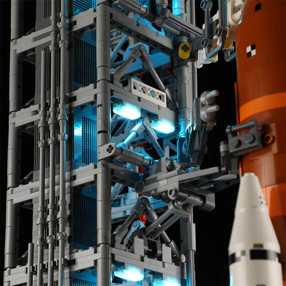 Lightailing LED kit lighting LEGO Artemis SLS boosters