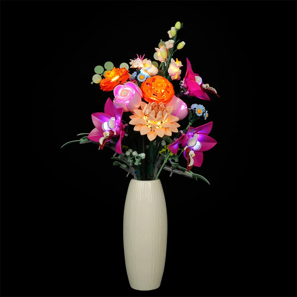 Lightailing LED light kit for LEGO Pretty Pink Flower Bouquet 10342