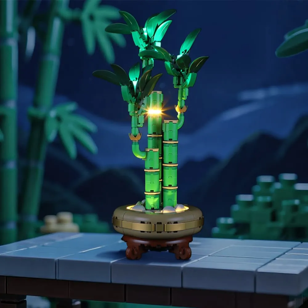 Lightailing LED kit for LEGO Lucky Bamboo 10344 with remote control