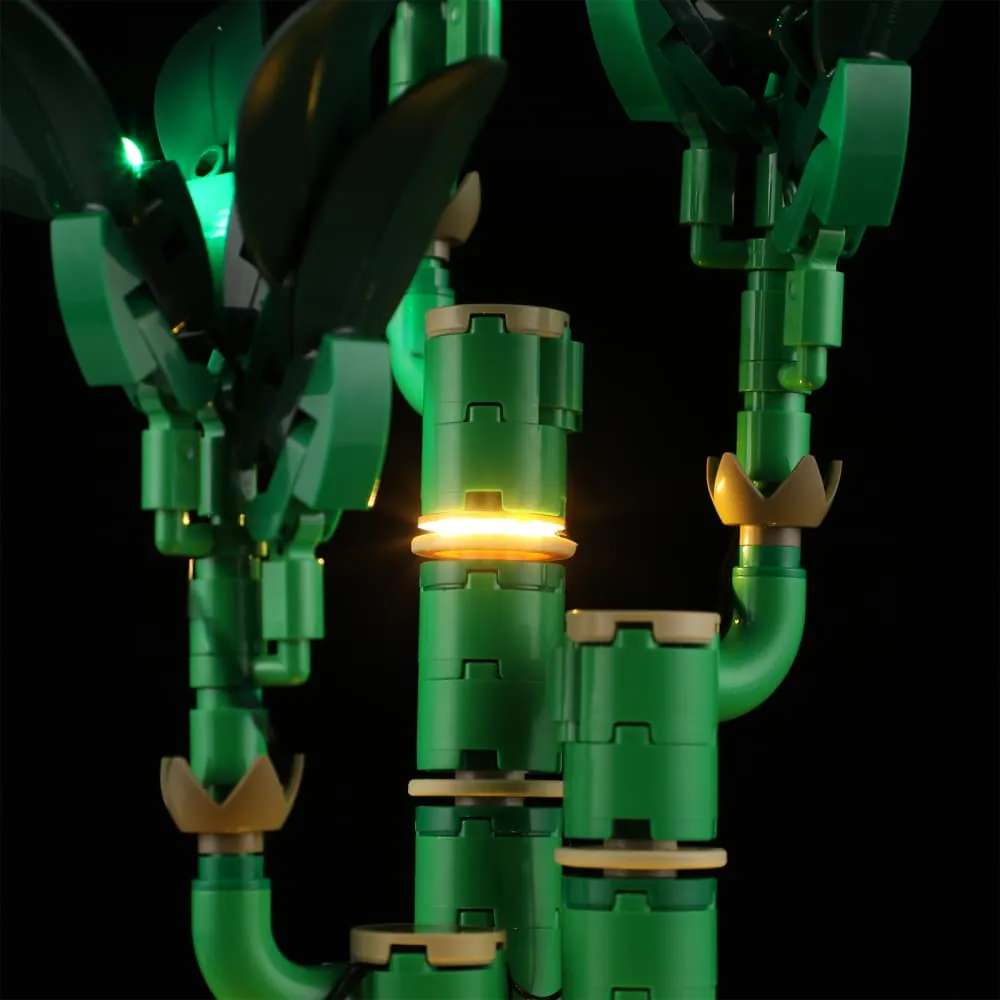 Lightailing pre-soldered harness on LEGO 10344 pot