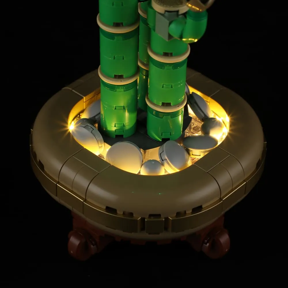LEGO Lucky Bamboo 10344 with Lightailing remote-controlled lighting