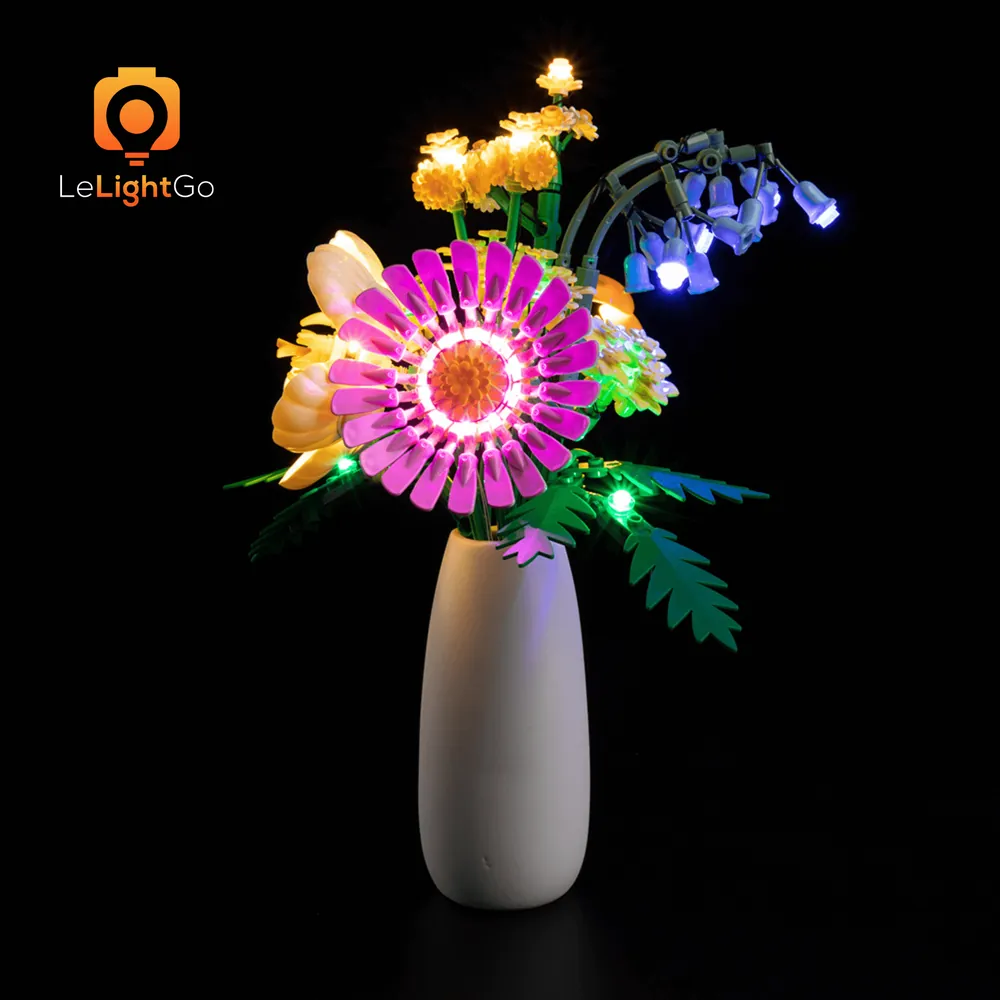LeLightGo LED kit for LEGO Petite Sunny Bouquet 10347