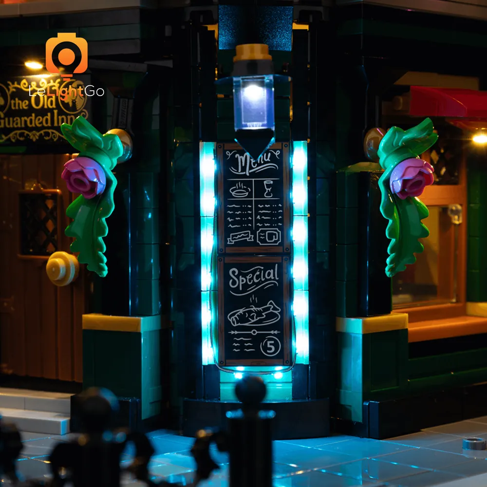 LeLightGo micro-LEDs installed in the Tudor Corner's interior rooms