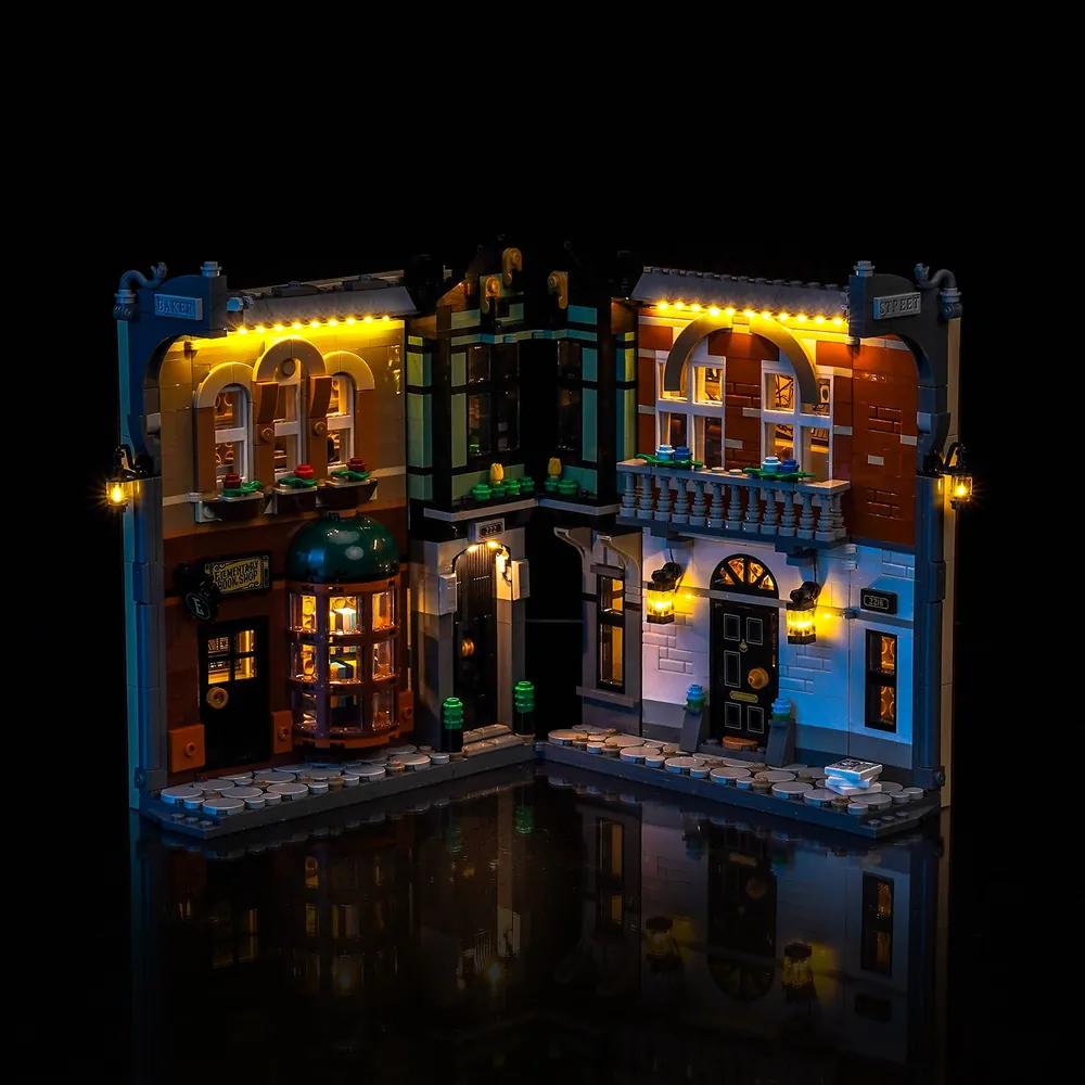 BrickBling warm light kit for LEGO Sherlock Holmes Book Nook