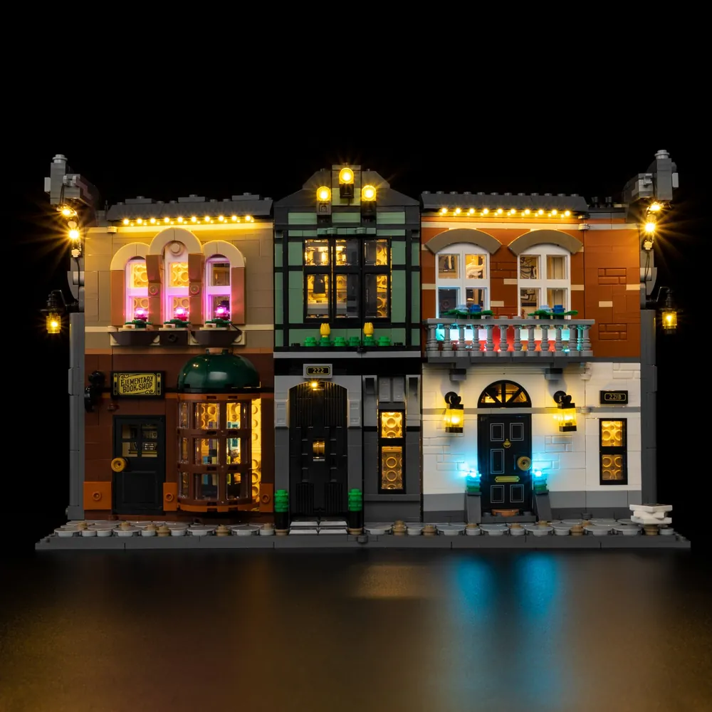 Game of Bricks premium lighting kit for LEGO Sherlock Holmes Book Nook