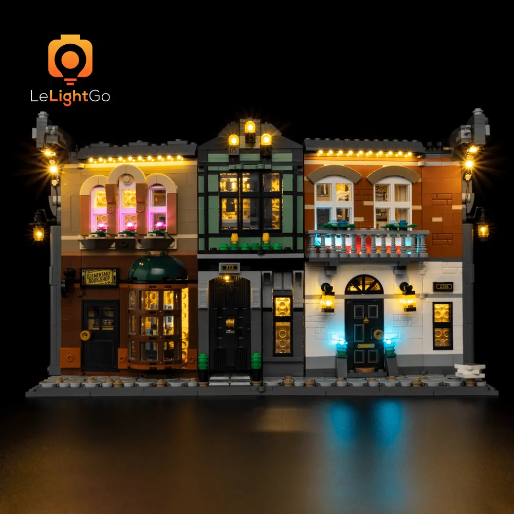 LeLightGo LED kit for LEGO Sherlock Holmes Book Nook