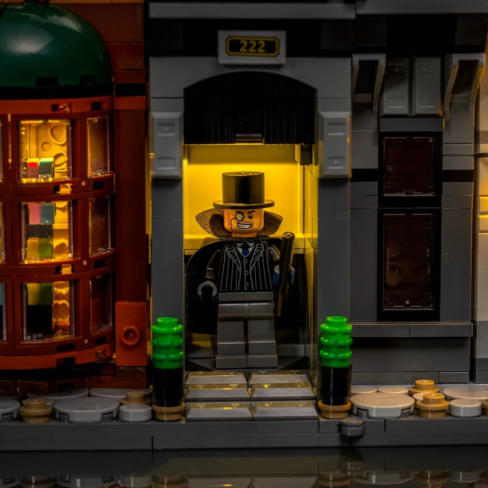 LightMyBricks standard edition for LEGO Sherlock Holmes set