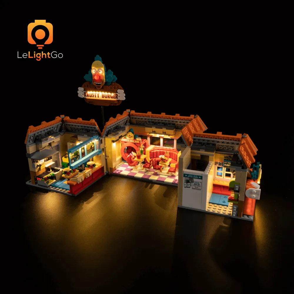 LeLightGo remote option for LEGO Krusty Burger 10352