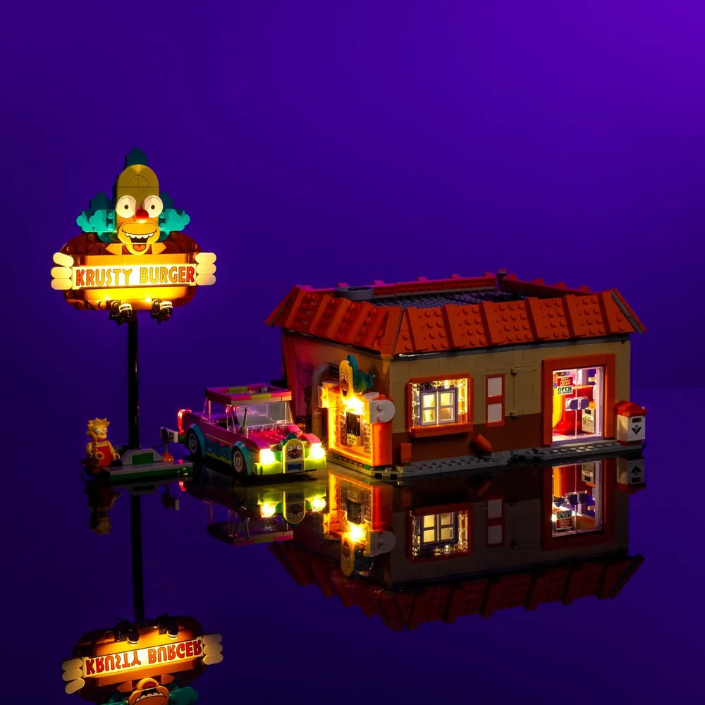 Light My Bricks LED kit for LEGO 10352 Krusty Burger premium lighting