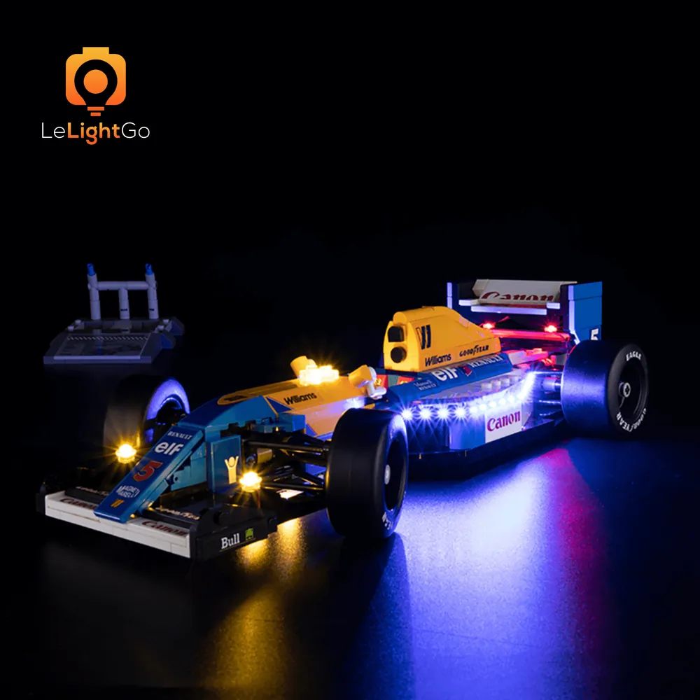 LeLightGo LED kit for LEGO Williams FW14B lighting headlights and taillights