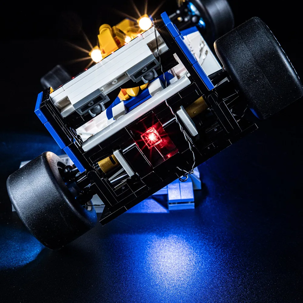 Pre-soldered integrated harness from Lightailing kit for LEGO 10353