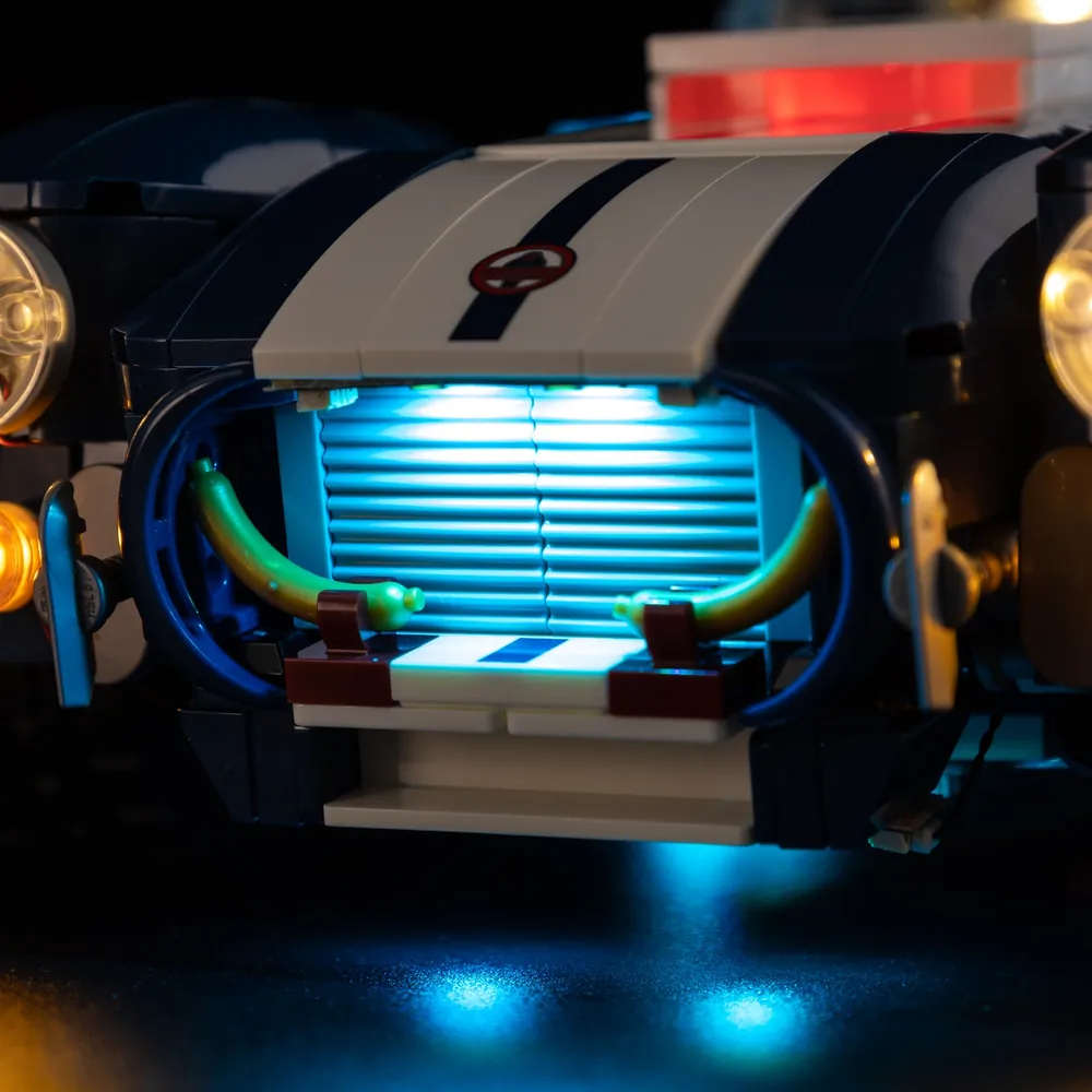 Game of Bricks expansion boards wired into LEGO Cobra 10357