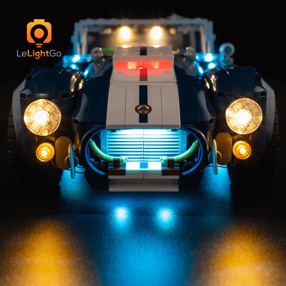 LeLightGo Remote version with micro-LEDs for LEGO Cobra 10357