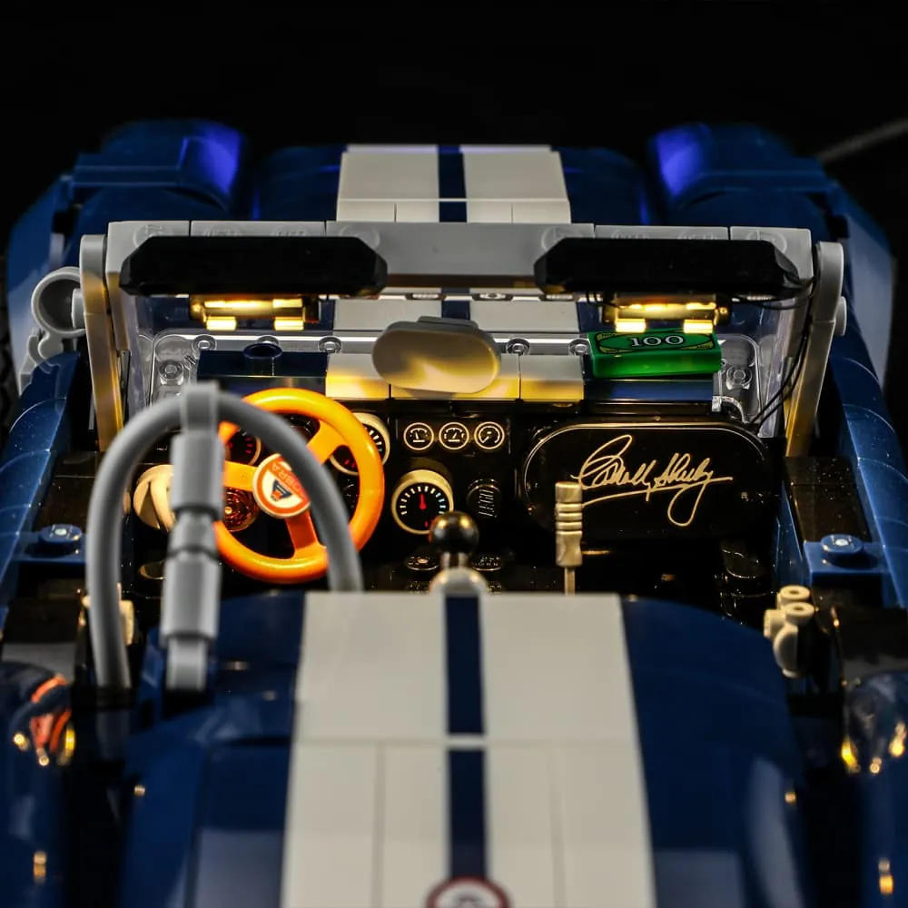 Lightailing harness installation on LEGO Cobra 10357