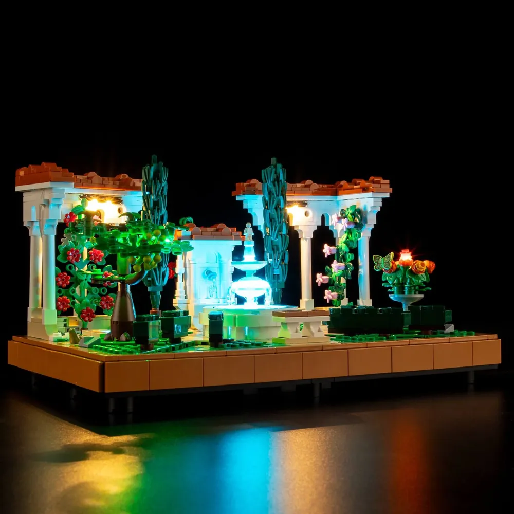 Lightailing single standard edition kit for LEGO Fountain Garden 10359